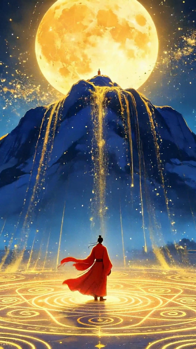 皓月金顶星空祈愿