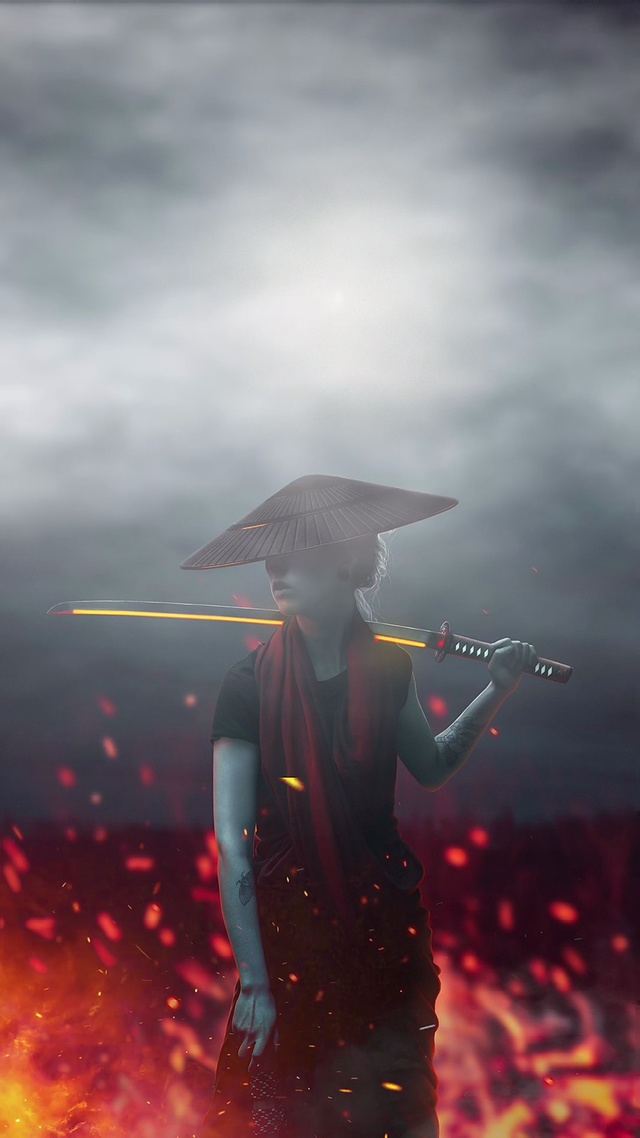 美女武士
