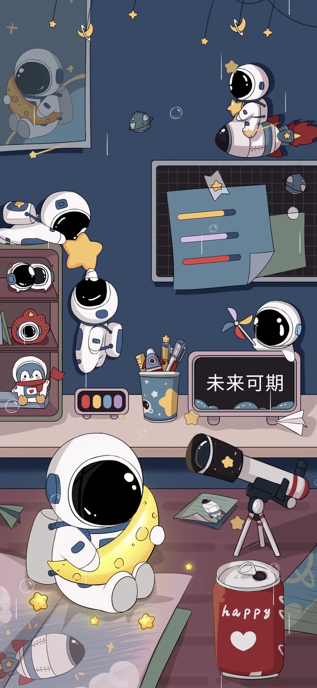 太空人昼夜书桌