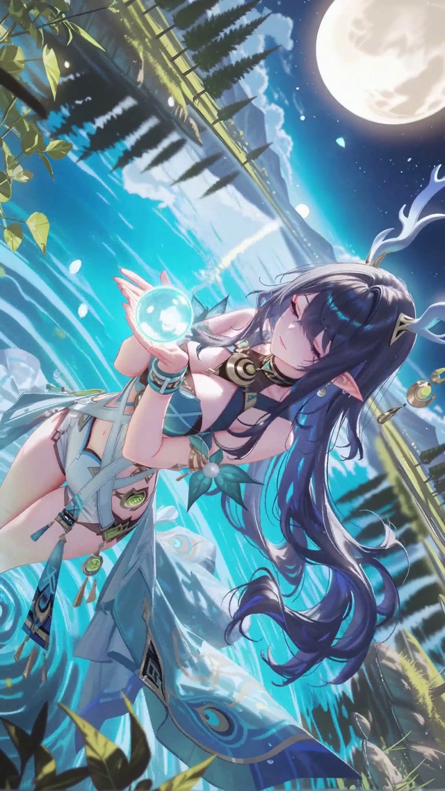 月下水镜菈乌玛