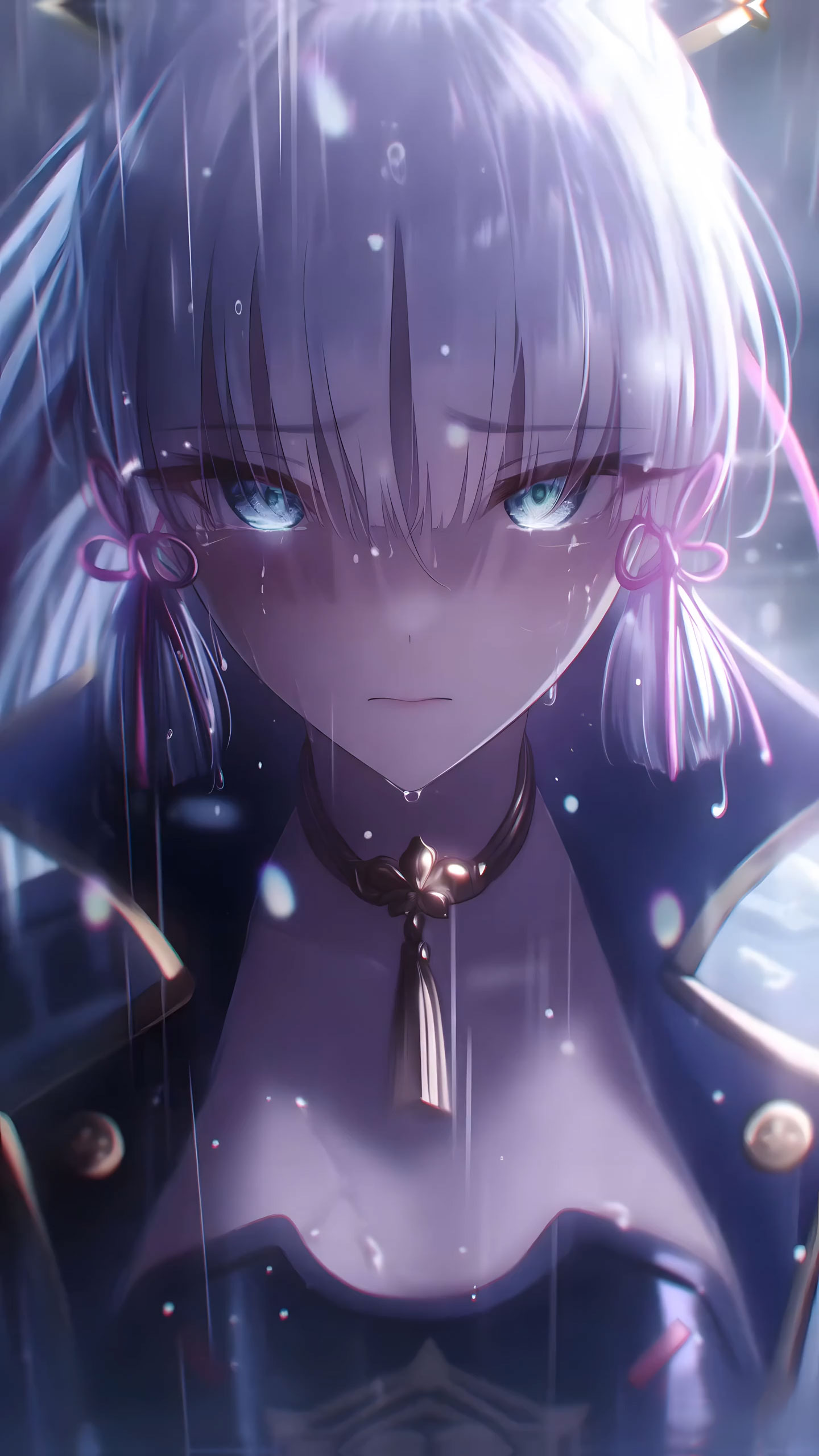 流泪的少女