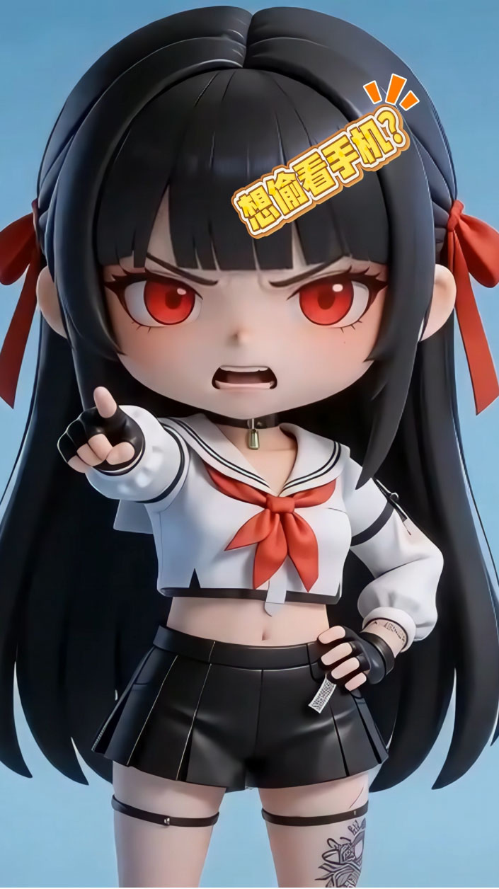 千咲-想偷看电脑