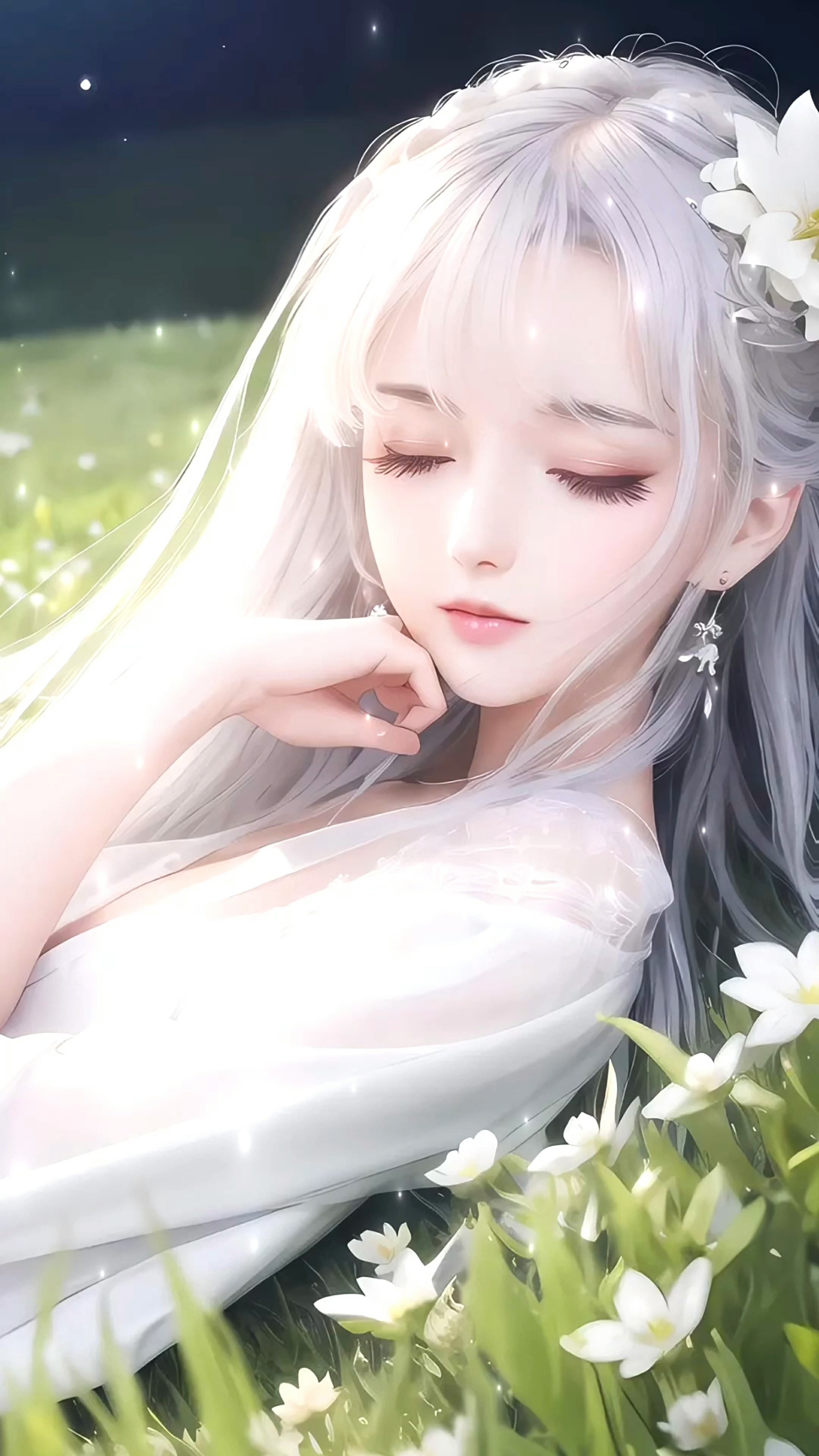 绝美侧卧女神