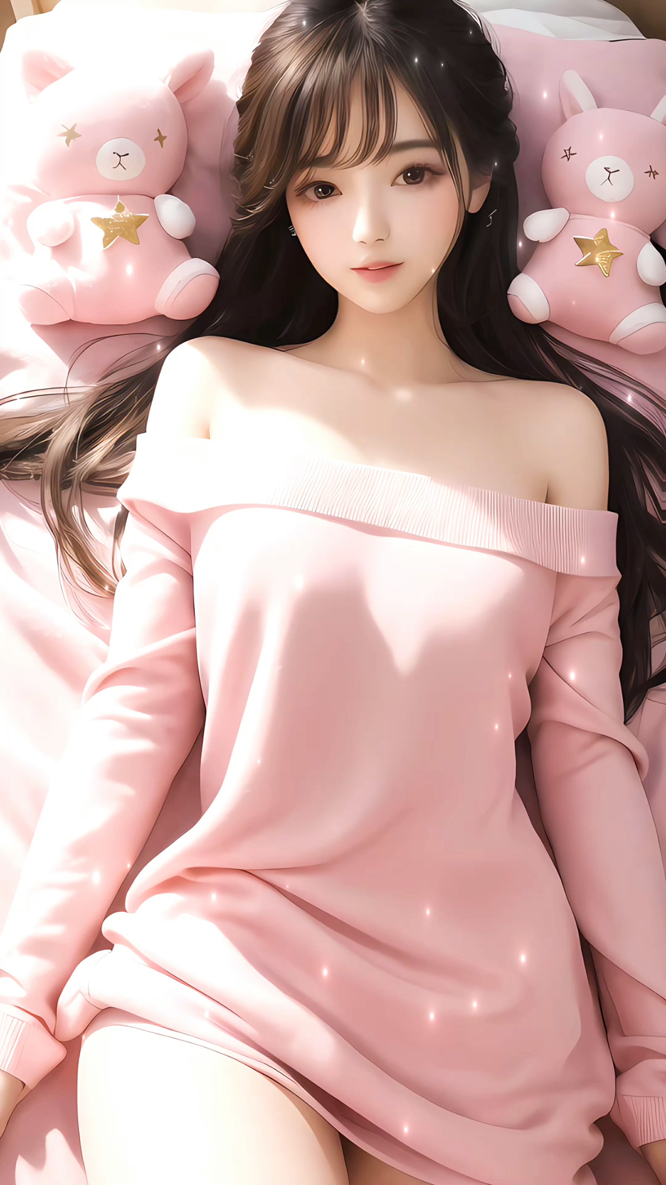 粉色卡哇伊妹子