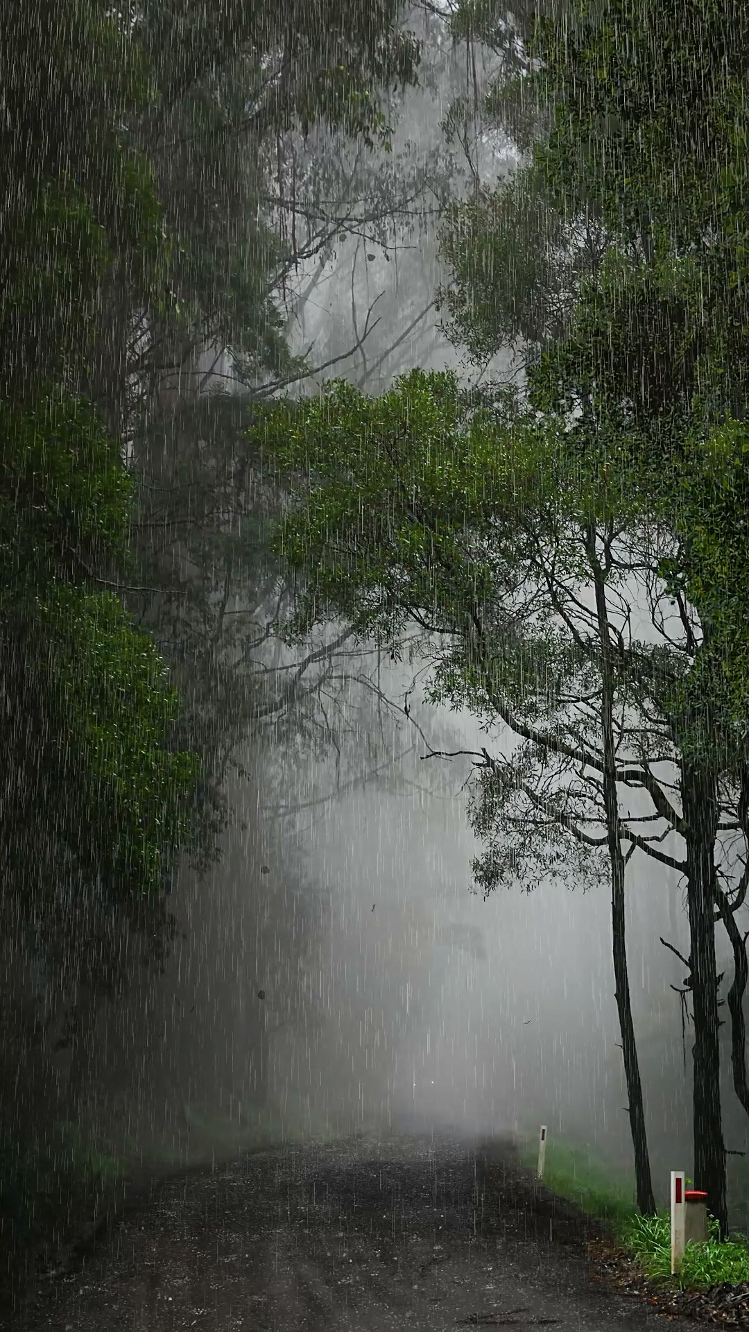 下雨天风景手机壁纸图片