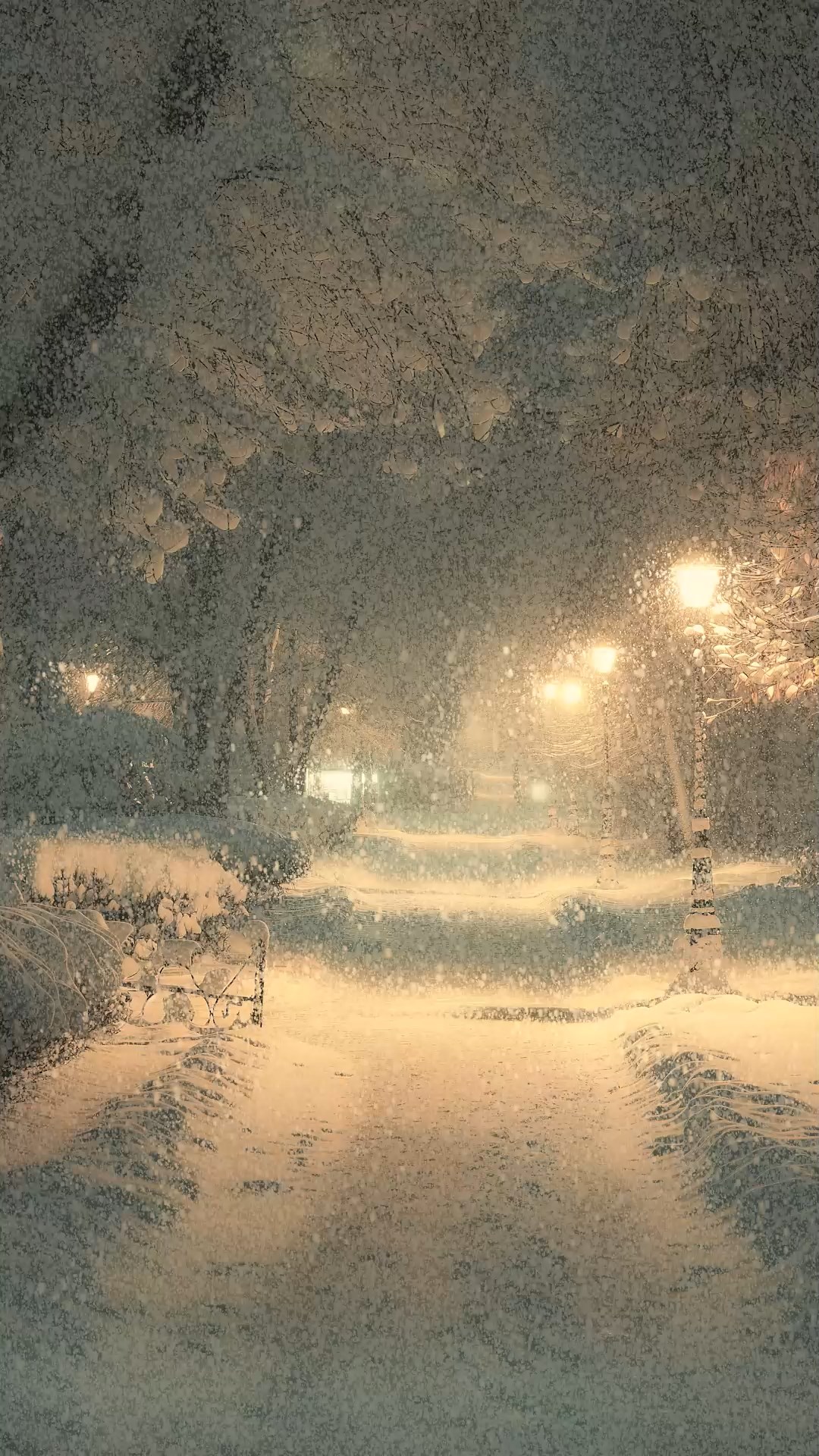 浪漫雪景