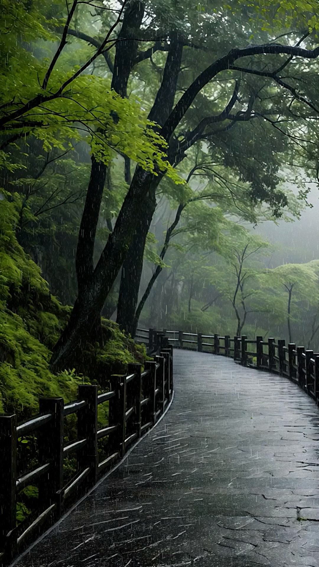 山林雨