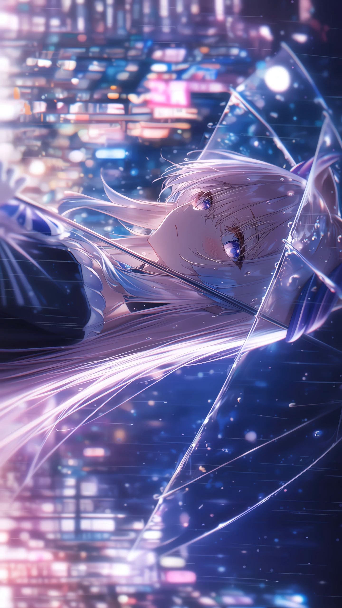 珊瑚宫心海/都市雨夜