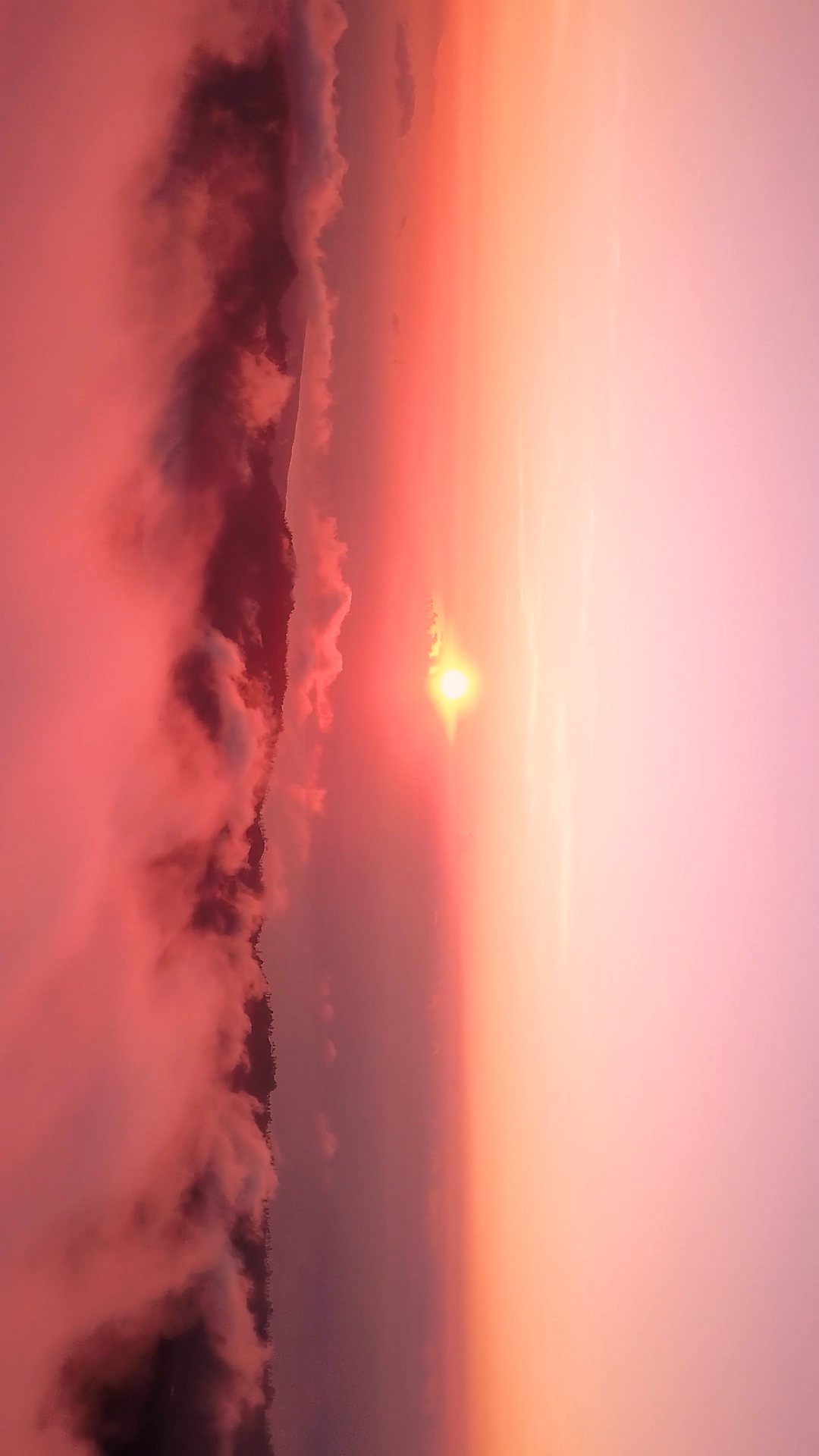 粉色天空