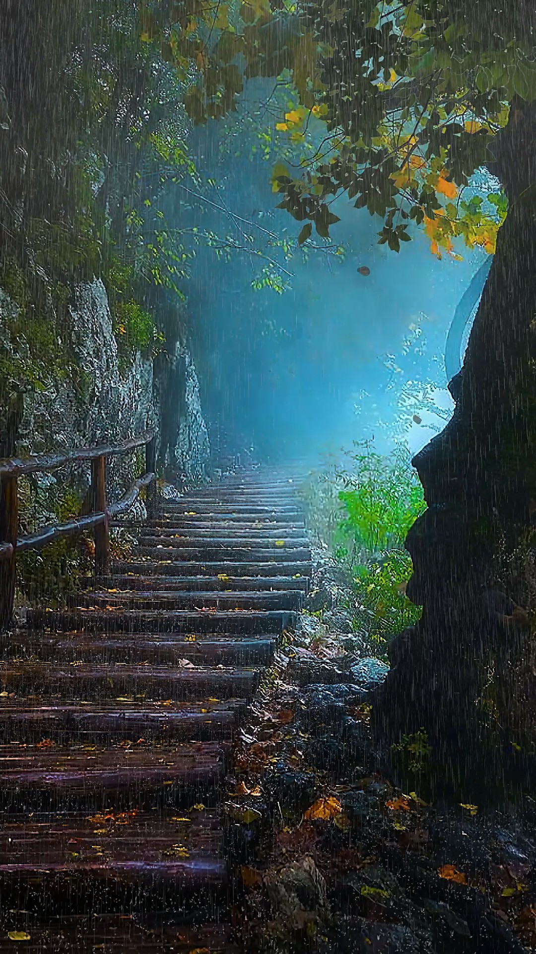 雨天小路