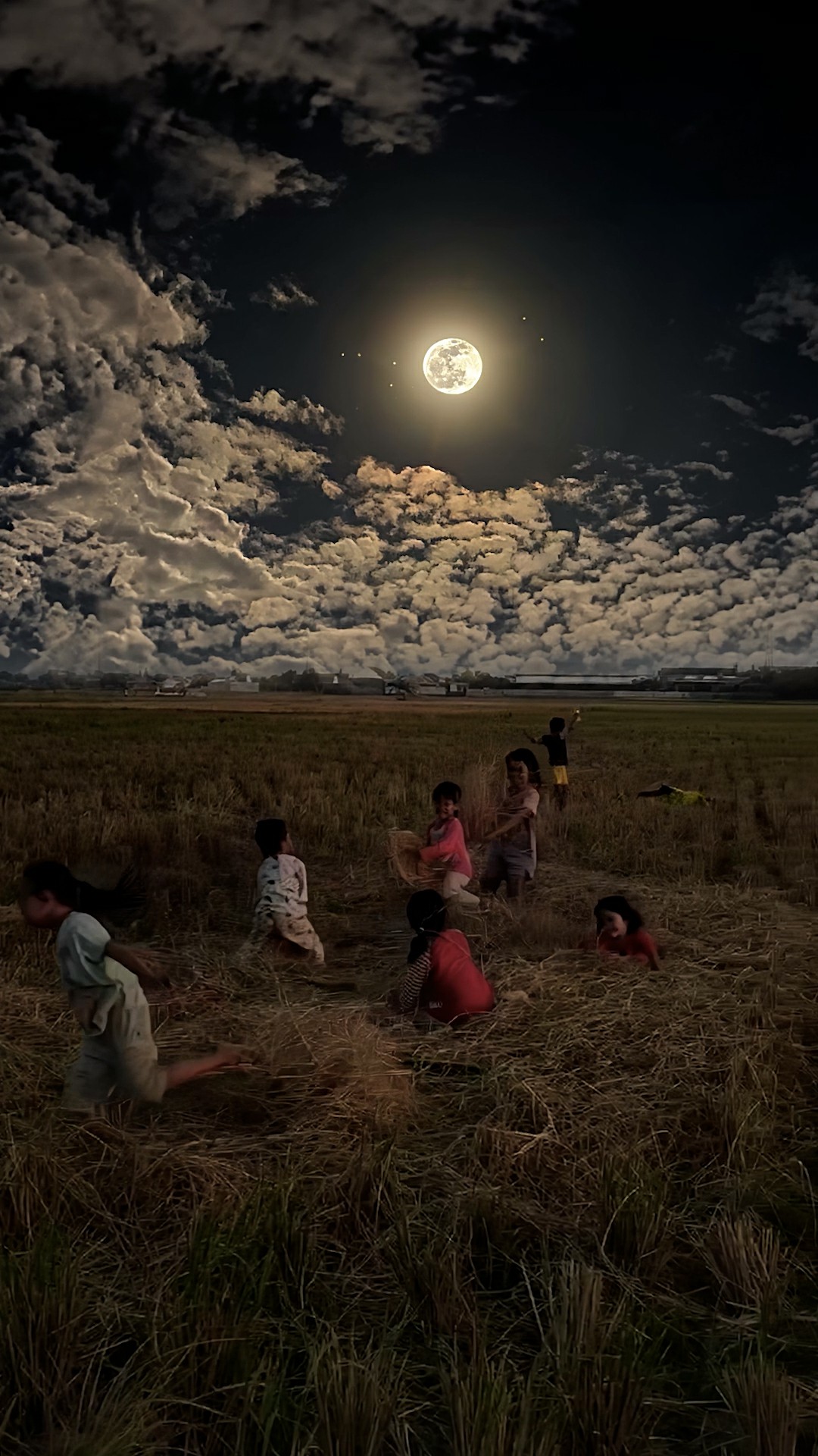 小时候的夜晚