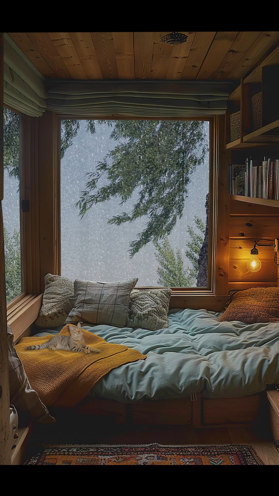 雨天木屋
