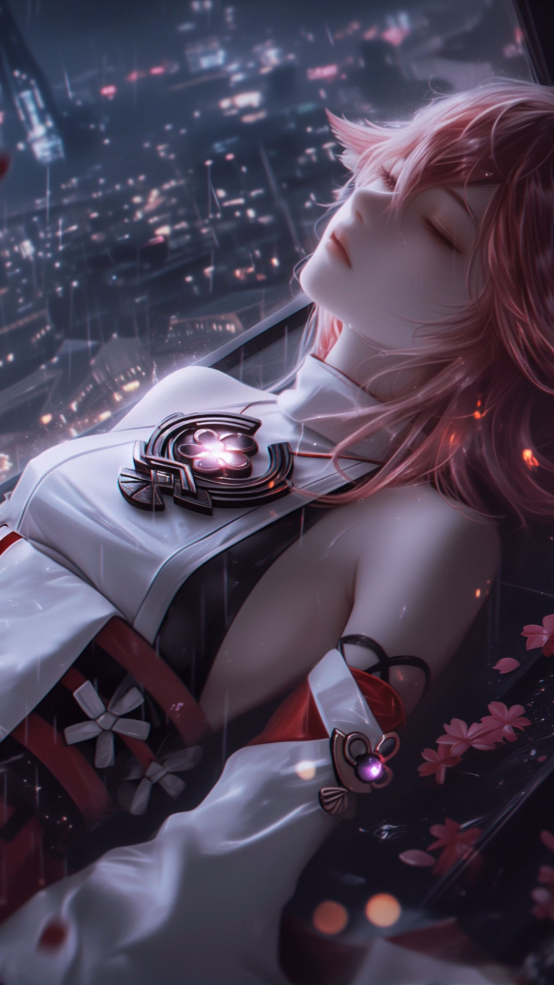 八重神子/唯美雨落