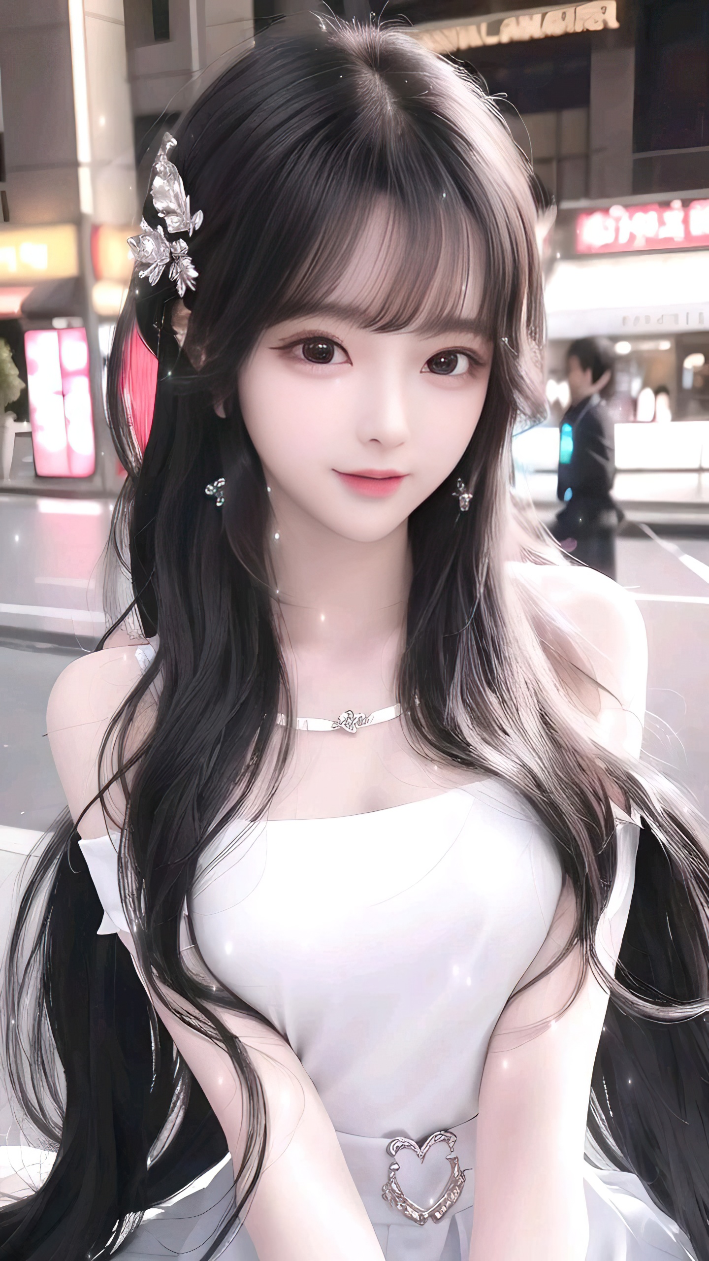 4K 甜甜的女生