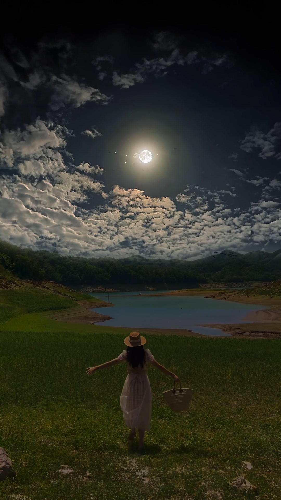 夜晚的氛围感