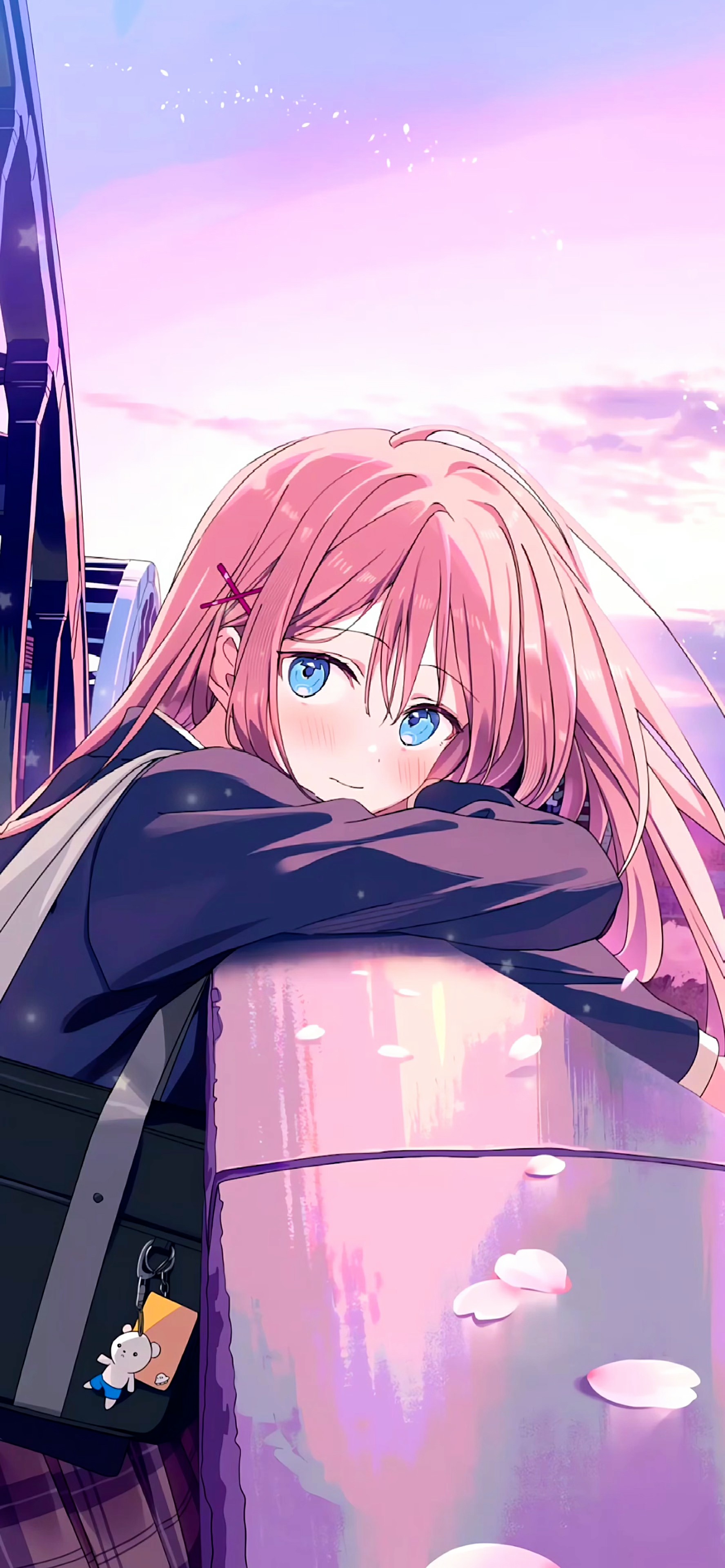 粉色梦幻少女