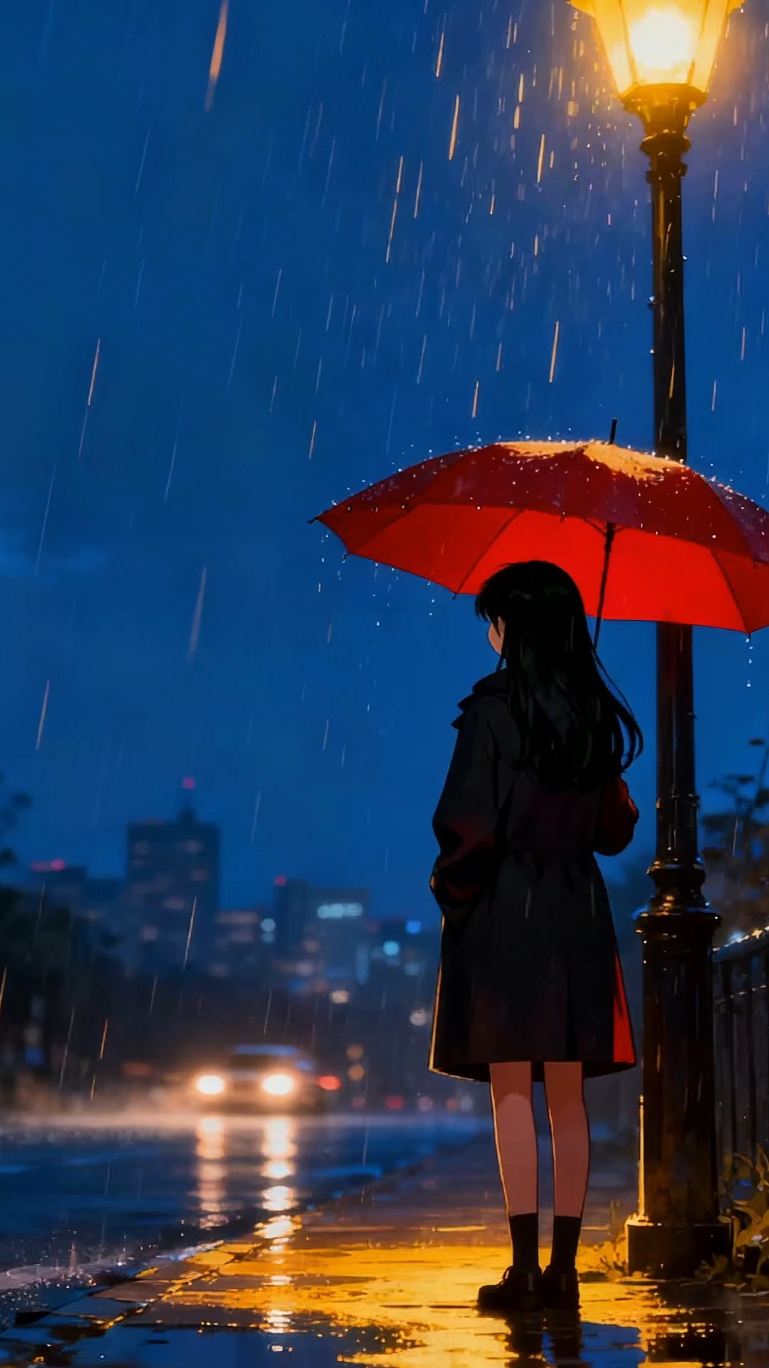 雨天的街道