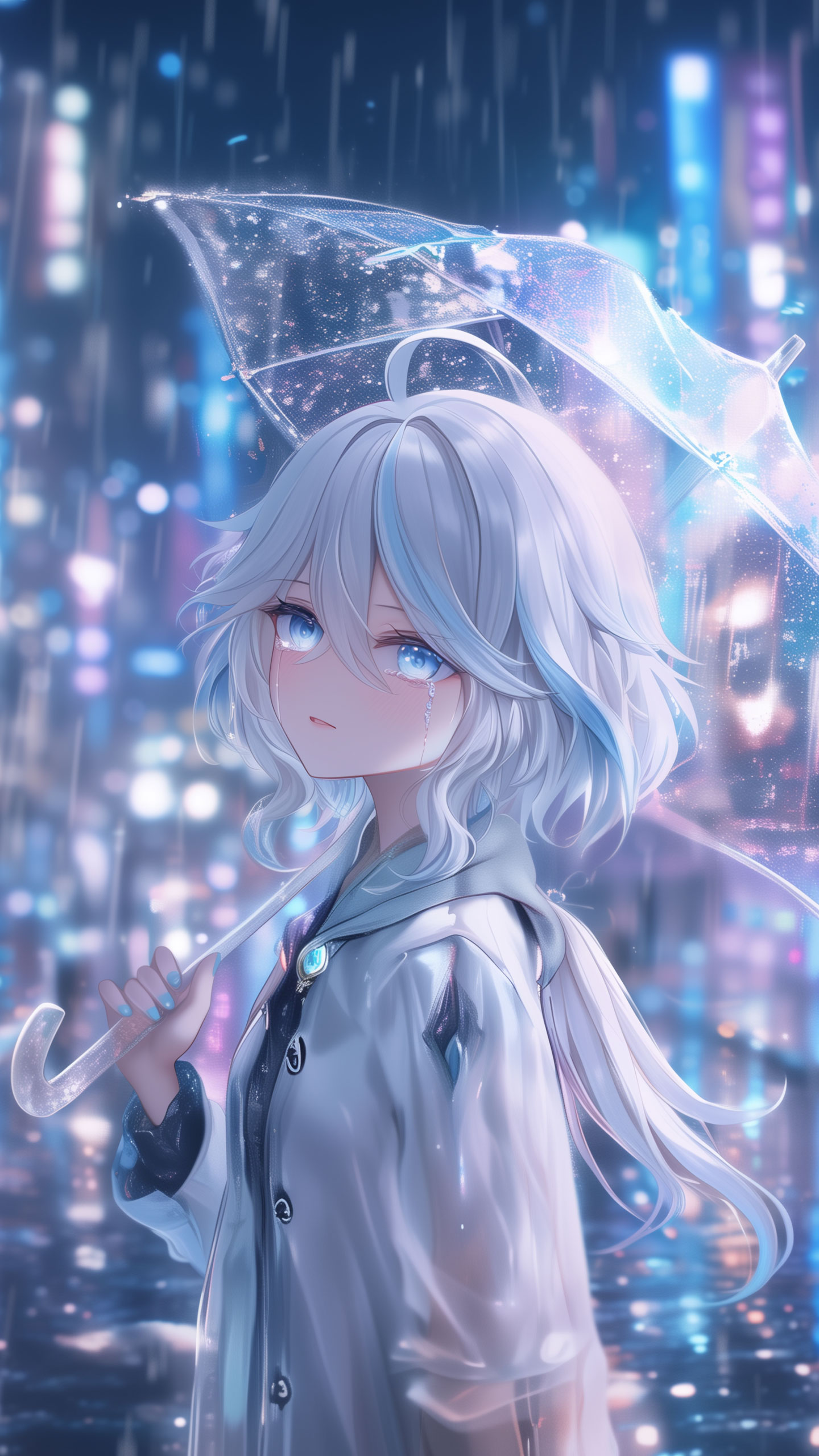 芙宁娜-都市雨落