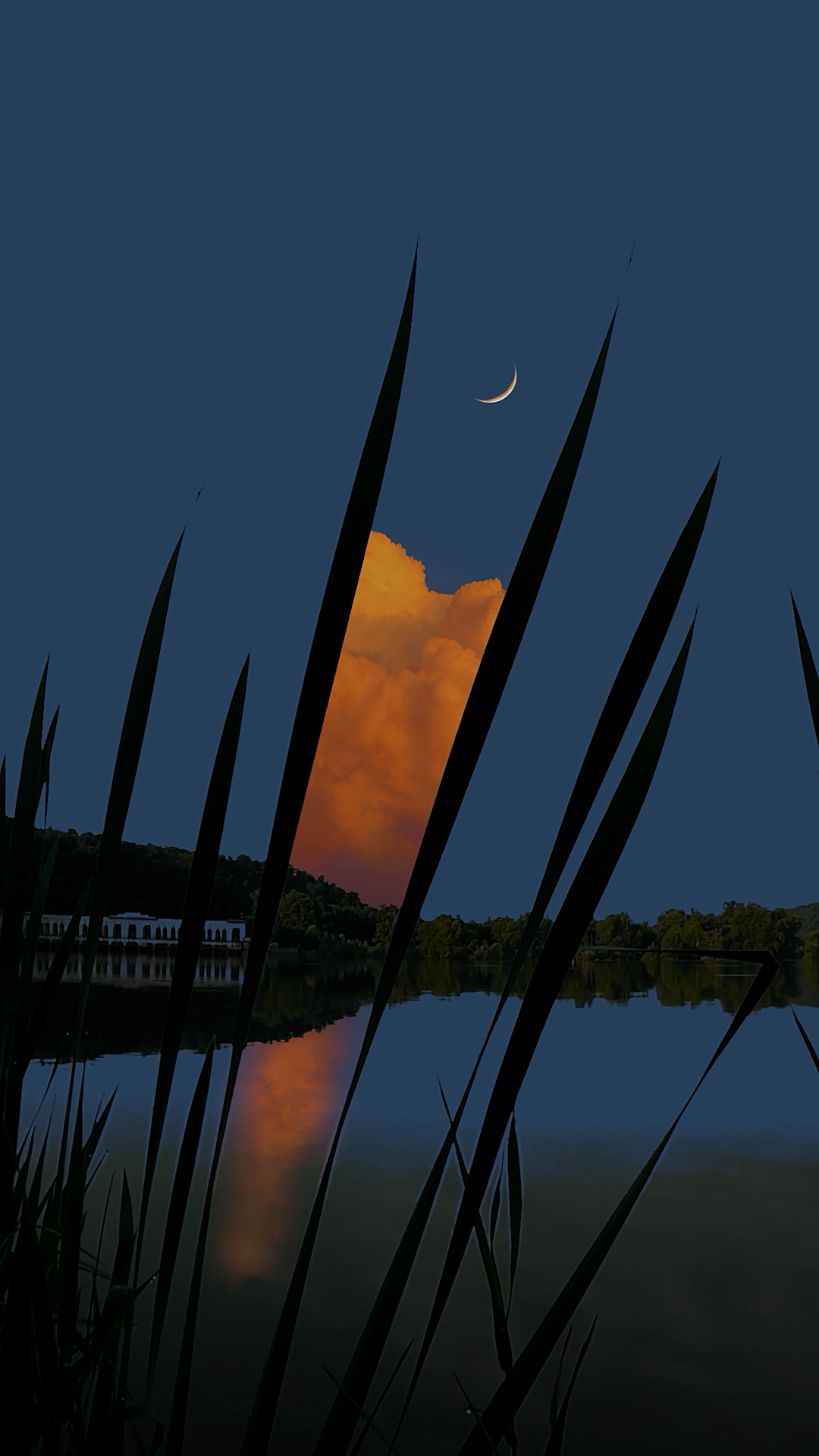 夏天黄昏
