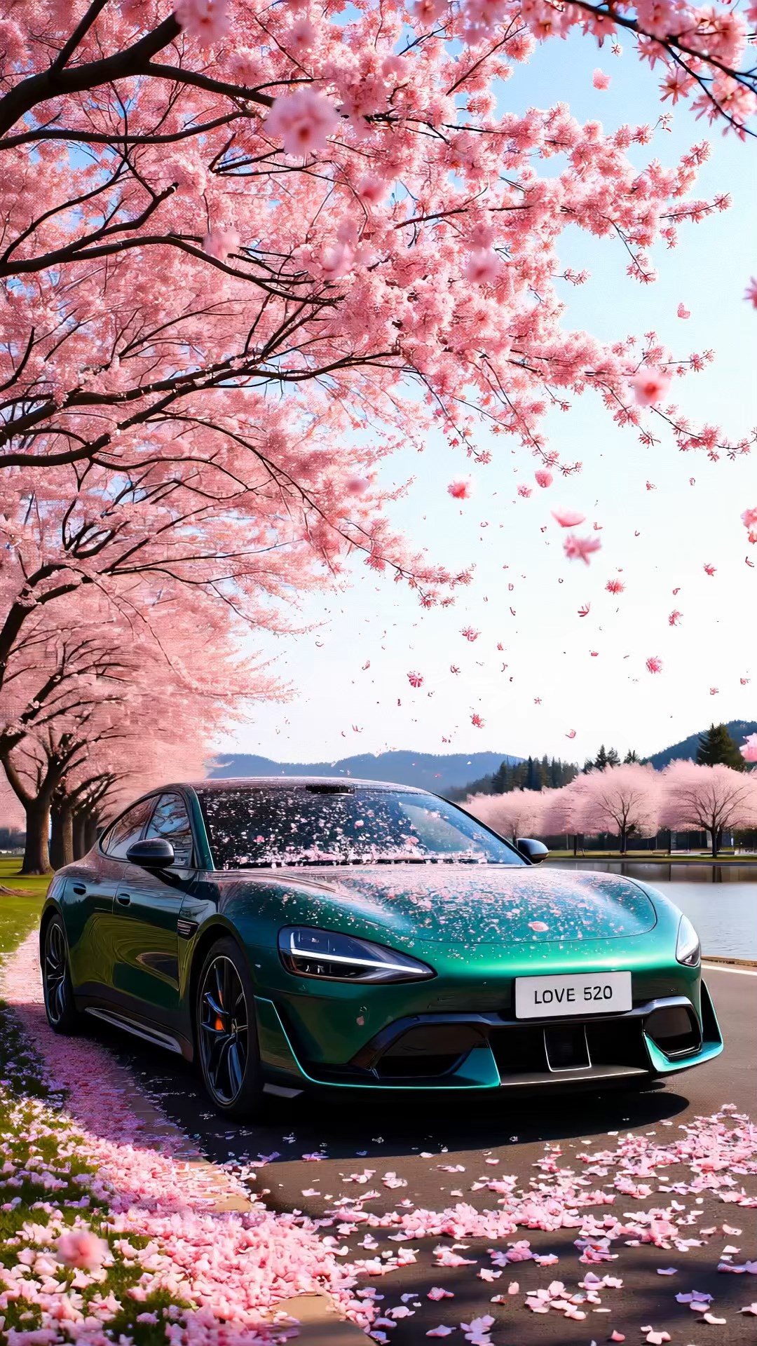 樱花树下