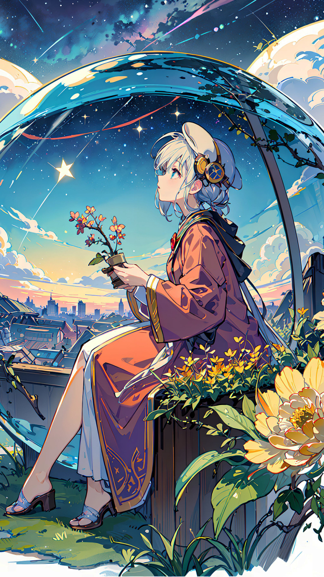 2K高清AI 動漫少女插畫