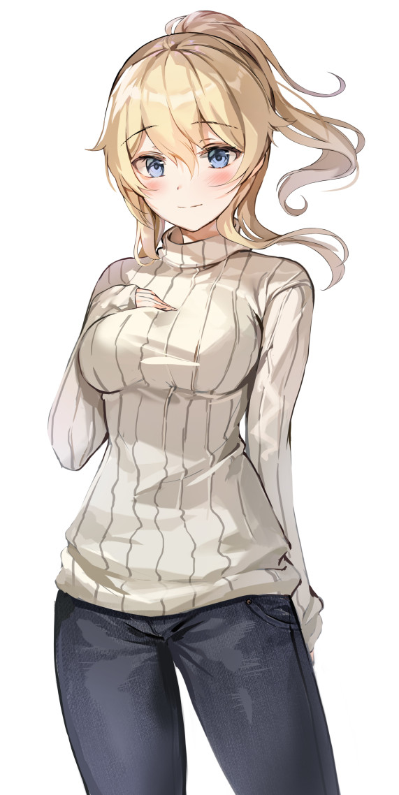 原神休闲美少女荧