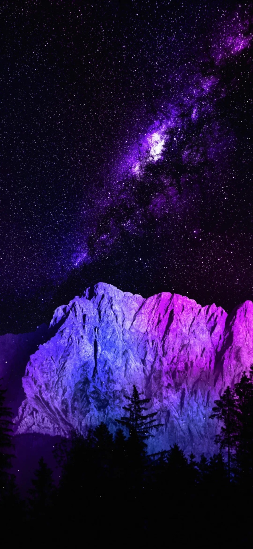 聊天背景图片微信星空素材08