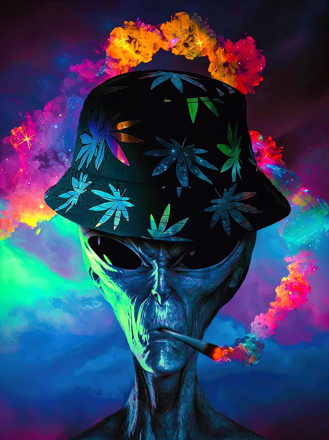 微信桌面壁紙UFO