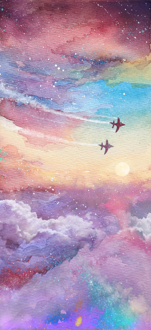 衝上雲霄微信聊天背景圖高清