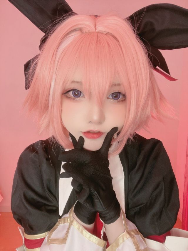 元氣粉色女僕