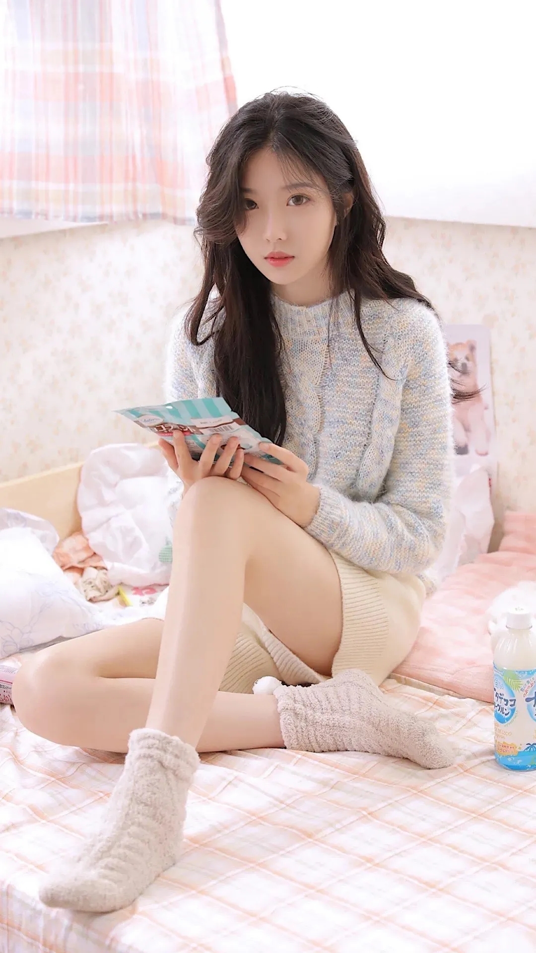 少女002聊天背景圖片微信