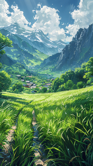 乡村谷地