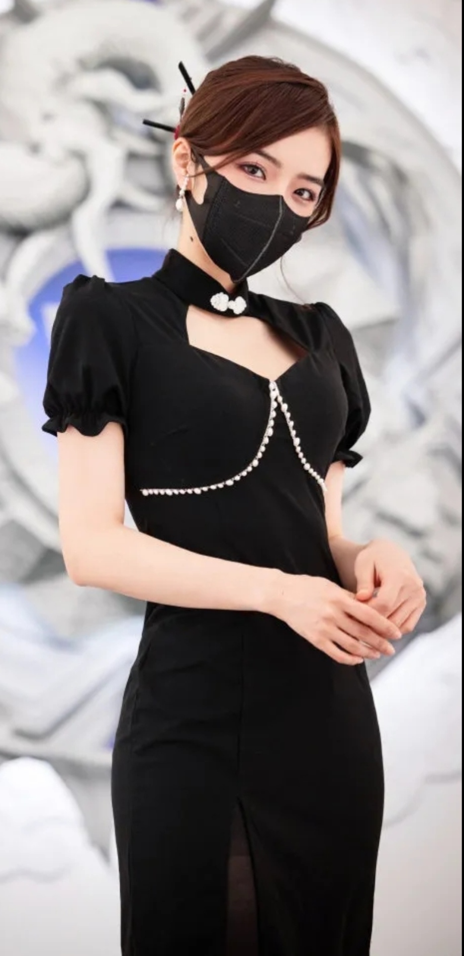 微信圖片背景口罩女神⑤