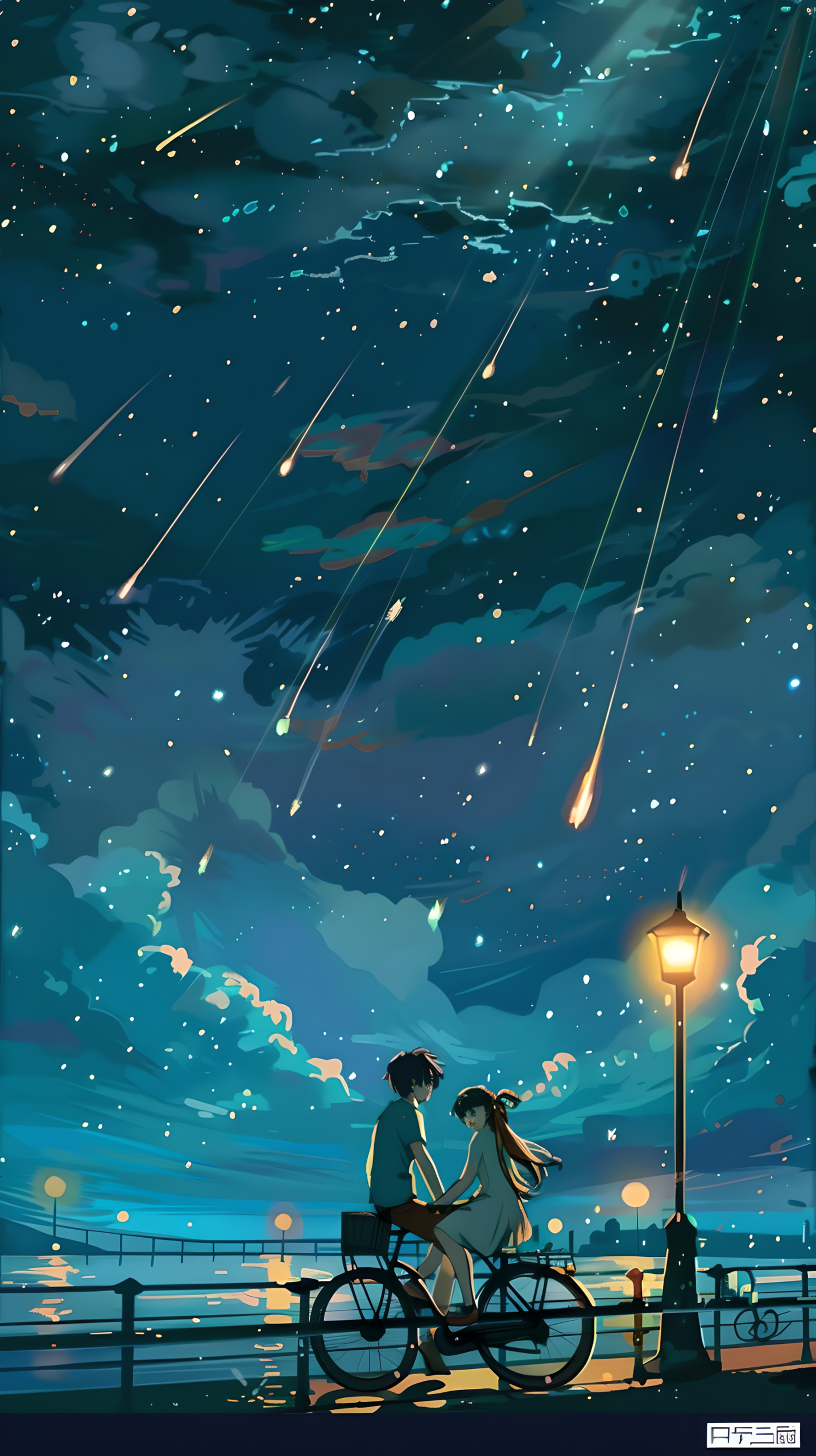 夜裡星空