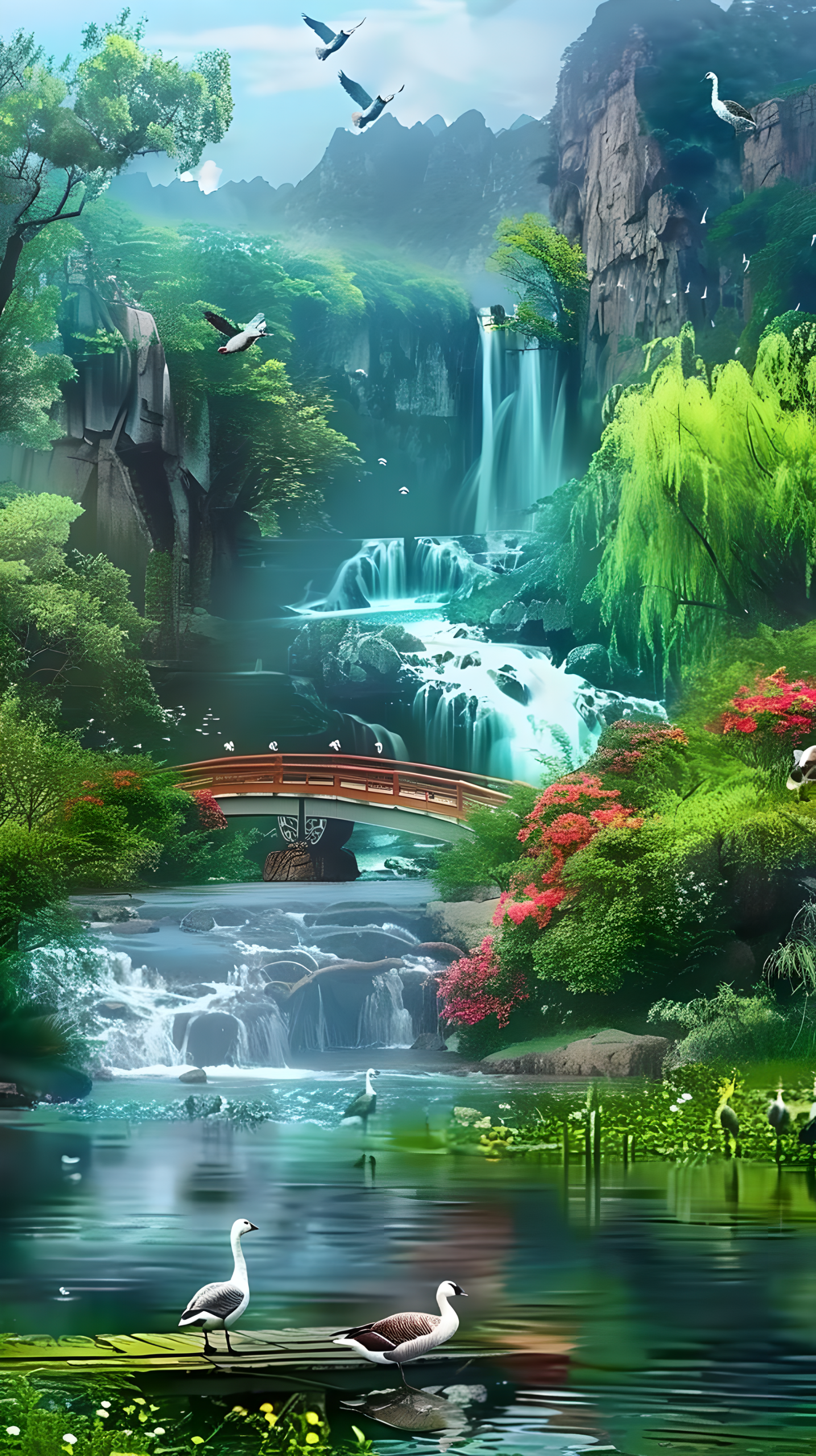 自然風景如畫