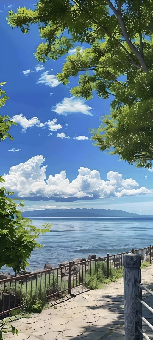 自然清新护眼风景