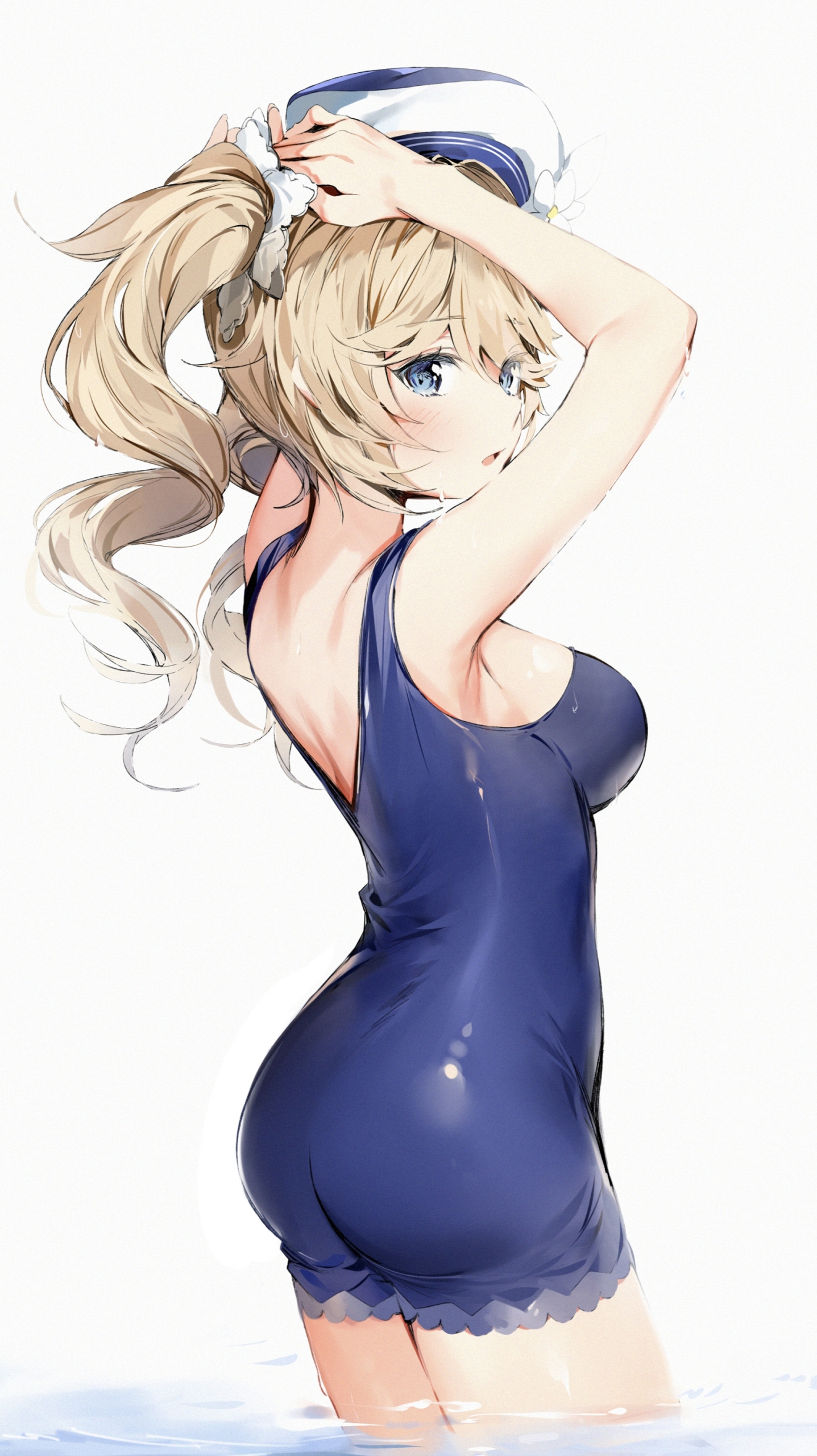 微信聊天背景動漫美女