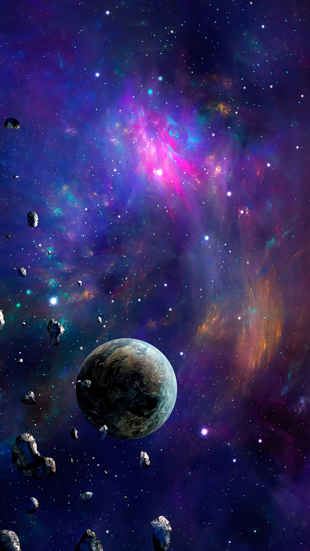 微信背景頭像元氣滿滿  讓你遨遊在  宇宙