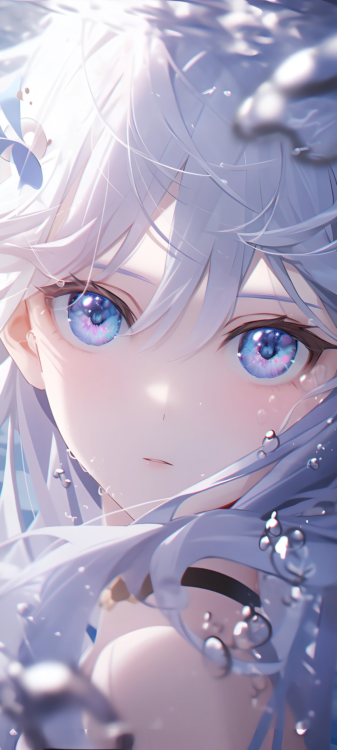 銀髮少女