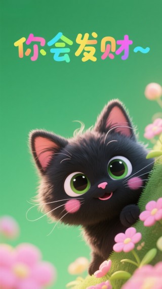 小猫说你会发财