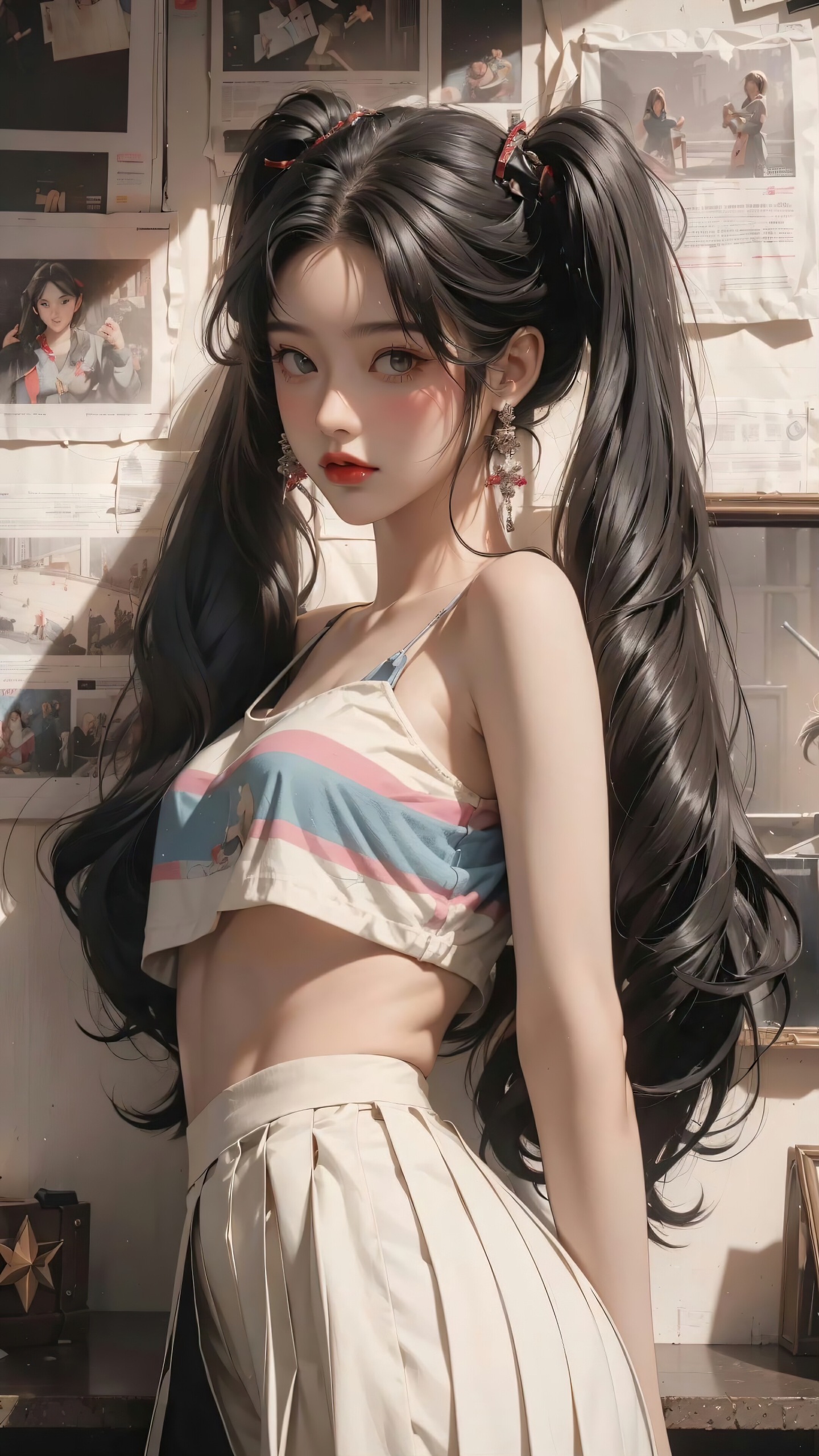 雙馬尾美女