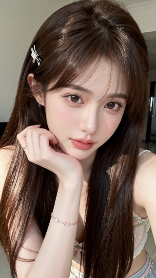 清纯美女一