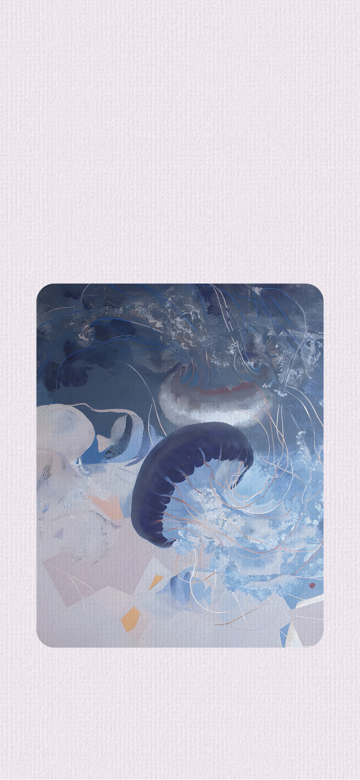 水母ins風手機壁紙