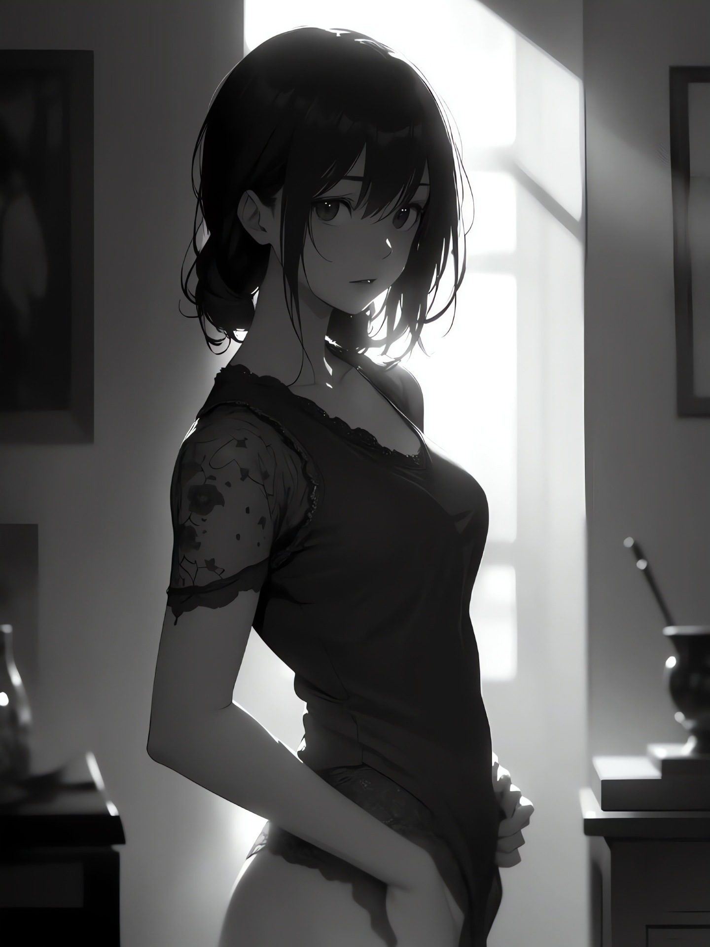 黑色美少女