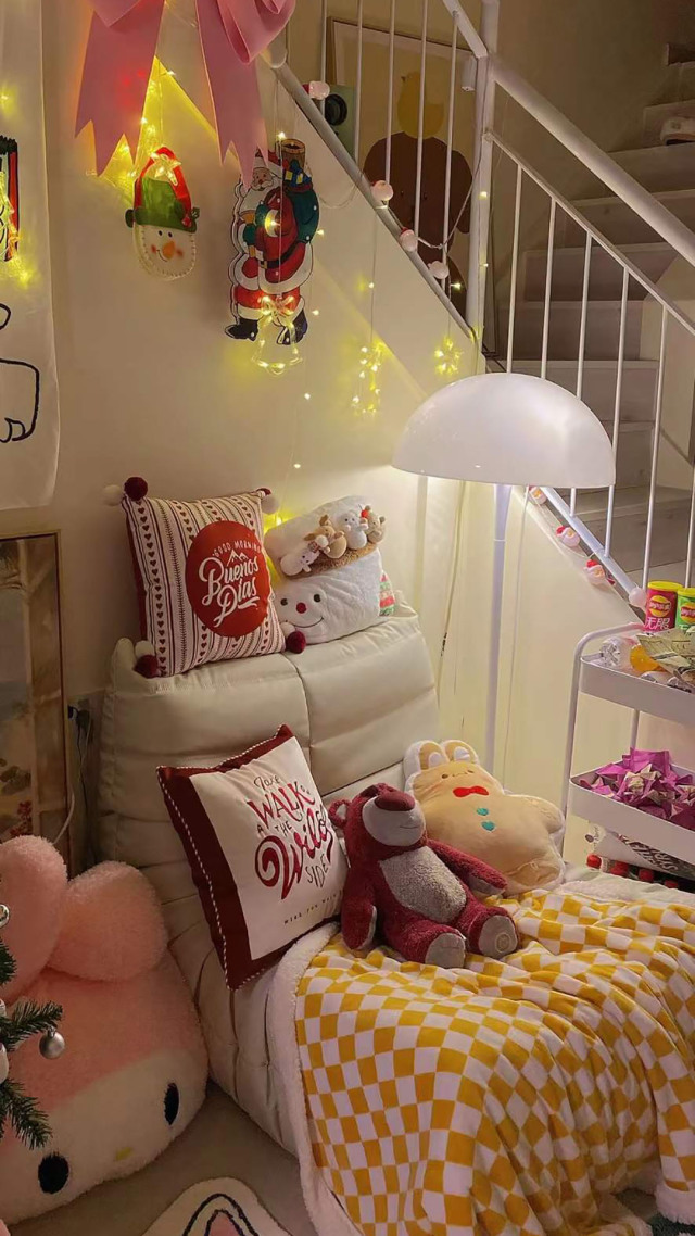 qq聊天背景圖小屋一角