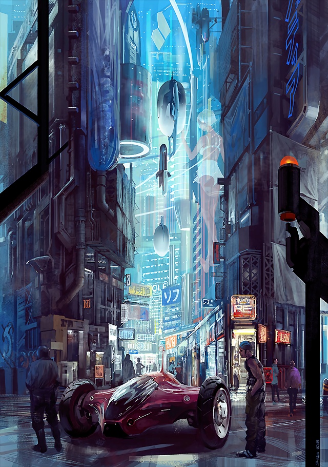 微信主頁背景未來世界