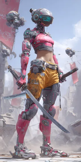 赛博武士，未来之刃