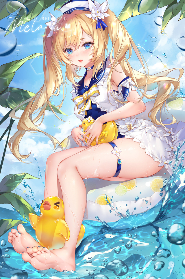 夏日泳装芭芭拉