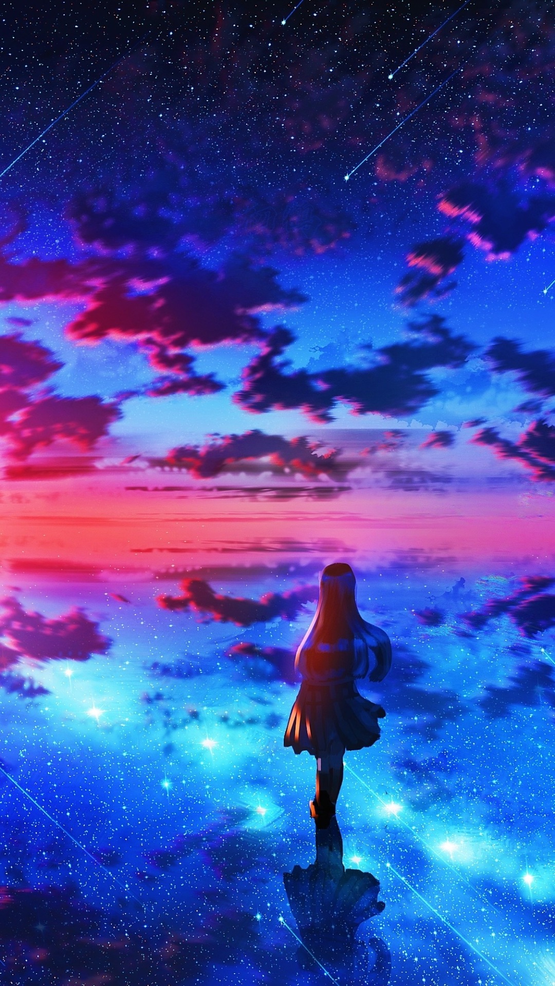向流星許願