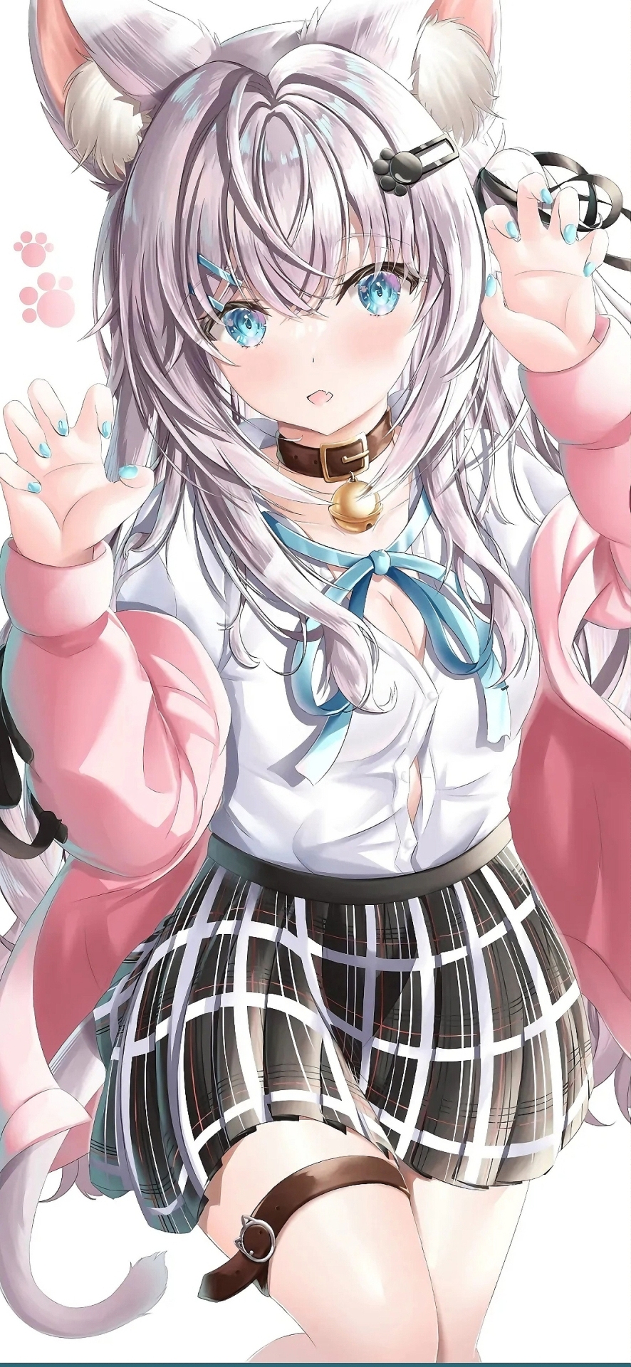 紫發少女